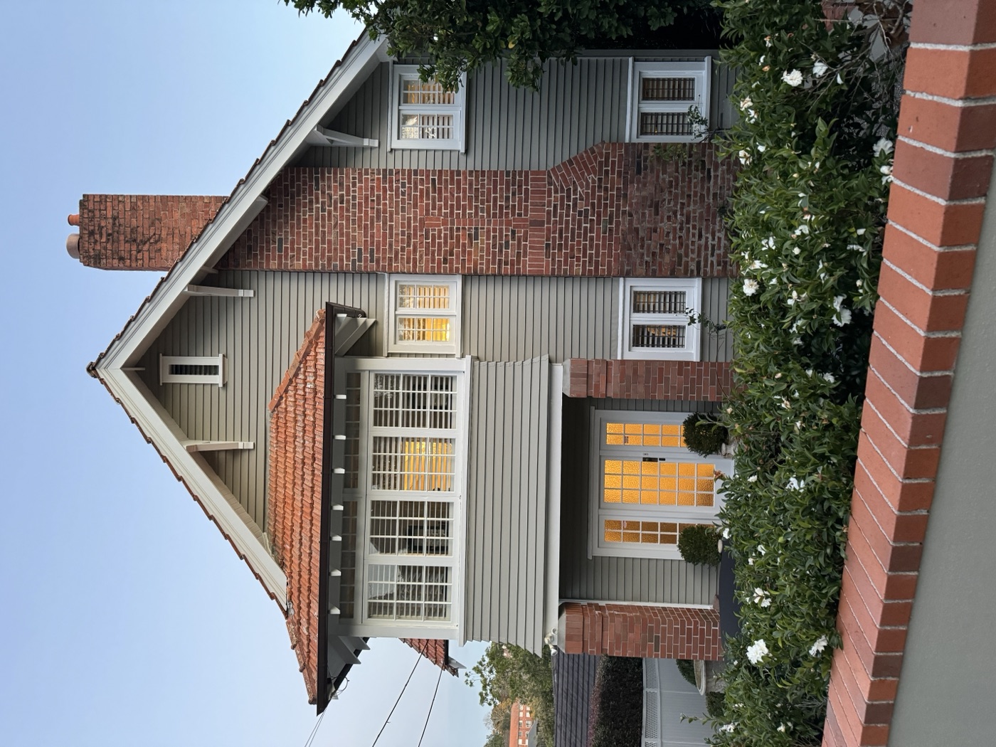 Finished street elevation
